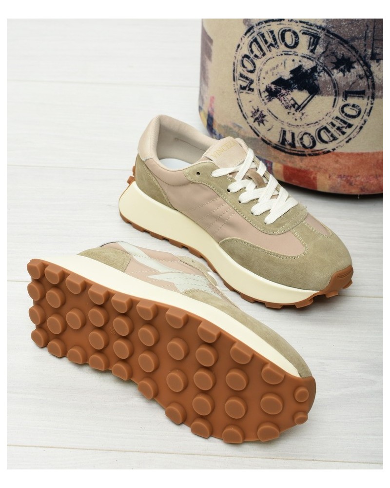 Sneakersy damskie Vinceza 66720 Beż