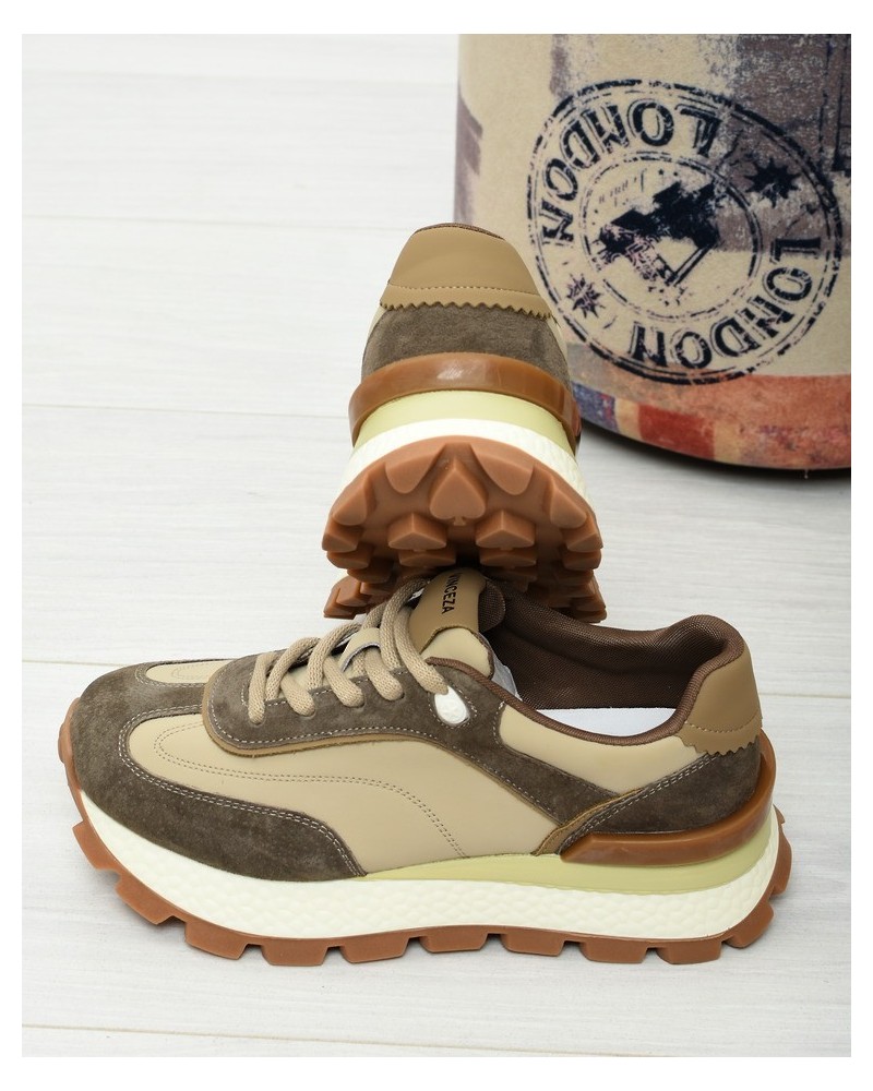 Sneakersy damskie Vinceza 41465 Beż