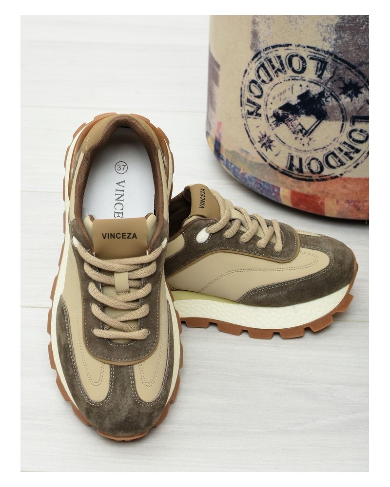 Sneakersy damskie Vinceza 41465 Beż