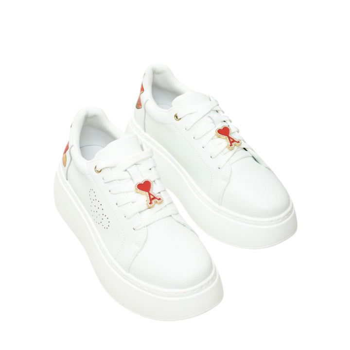 Sneakersy damskie Vinceza 89100 Białe