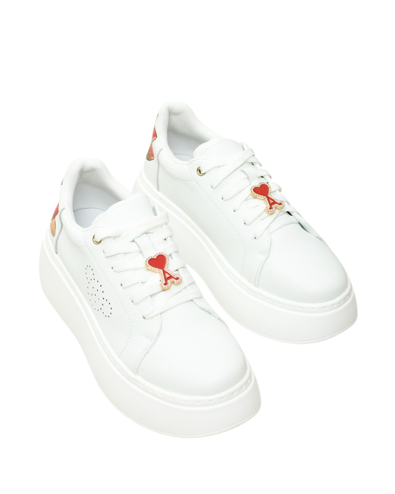 Sneakersy damskie Vinceza 89100 Białe