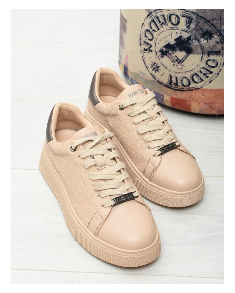 Sneakersy damskie Big Star RR274259 Beż
