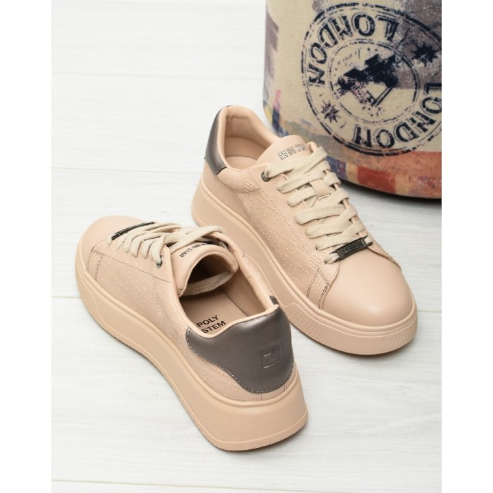Sneakersy damskie Big Star RR274259 Beż