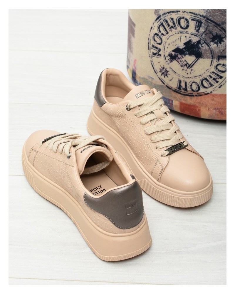 Sneakersy damskie Big Star RR274259 Beż