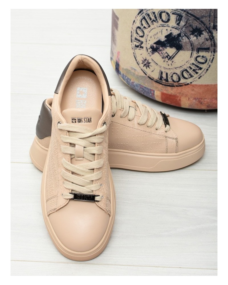 Sneakersy damskie Big Star RR274259 Beż
