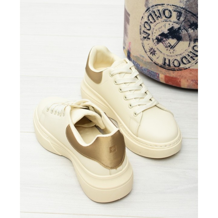 Sneakersy damskie Big Star SS274246 Beż