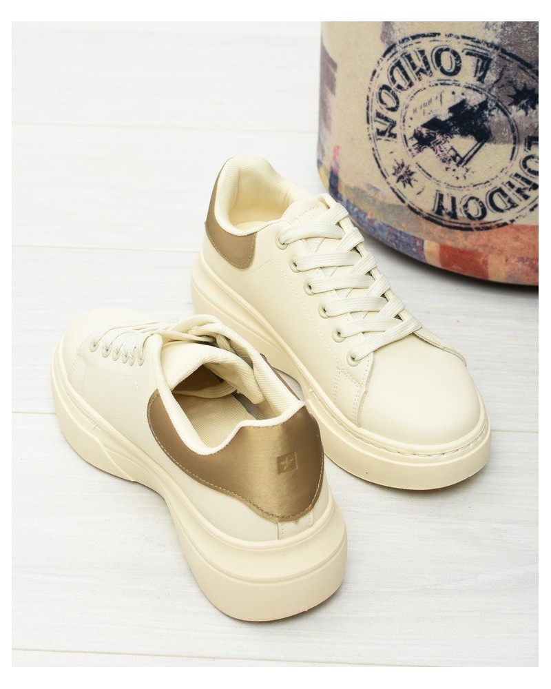 Sneakersy damskie Big Star SS274246 Beż