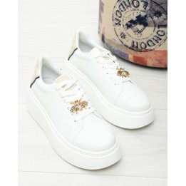 Sneakersy damskie Vinceza 89103 Białe