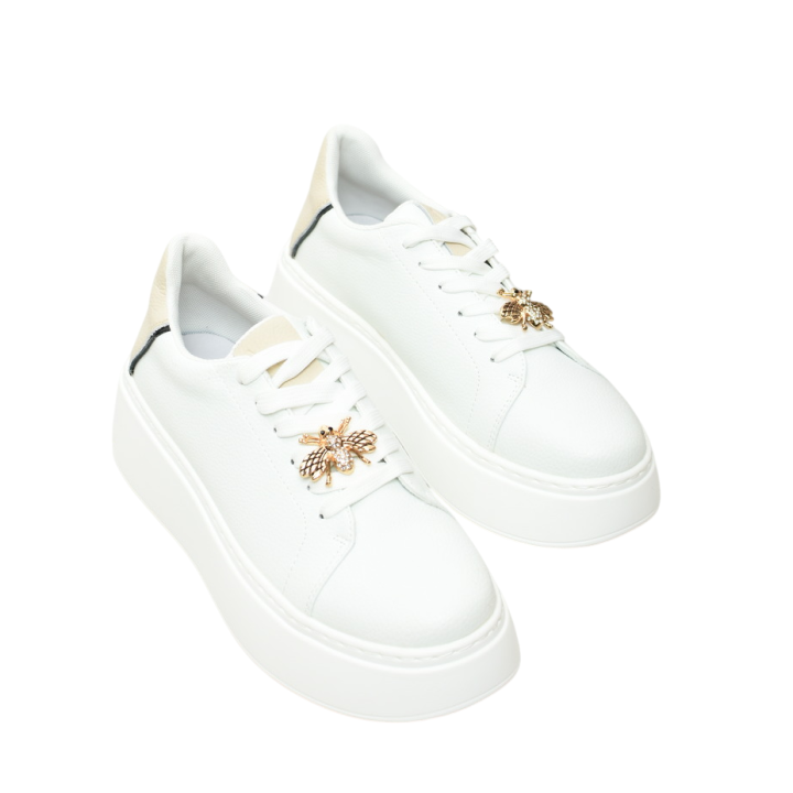 Sneakersy damskie Vinceza 89103 Białe