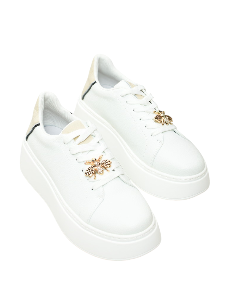 Sneakersy damskie Vinceza 89103 Białe