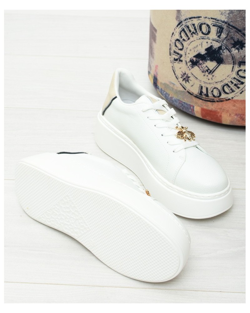 Sneakersy damskie Vinceza 89103 Białe