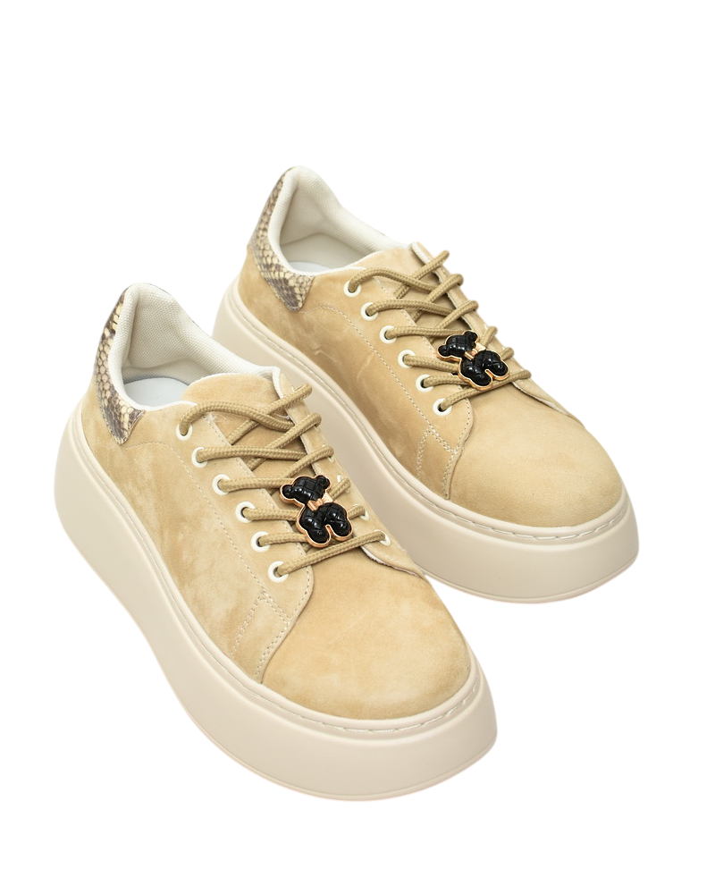 Sneakersy damskie Vinceza 89104 Beż