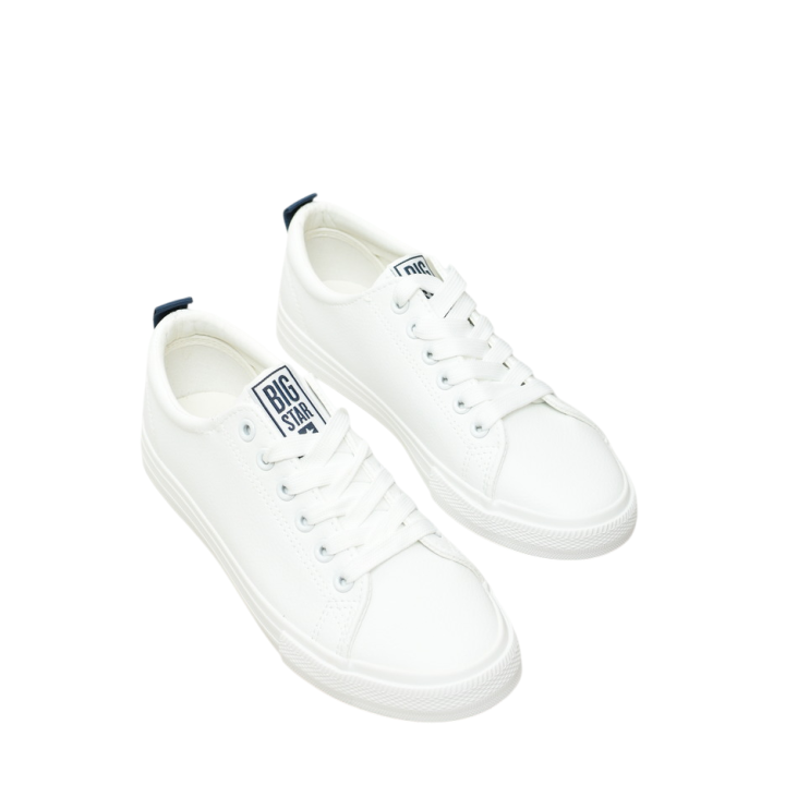 Trampki damskie Big Star SS274604 Białe