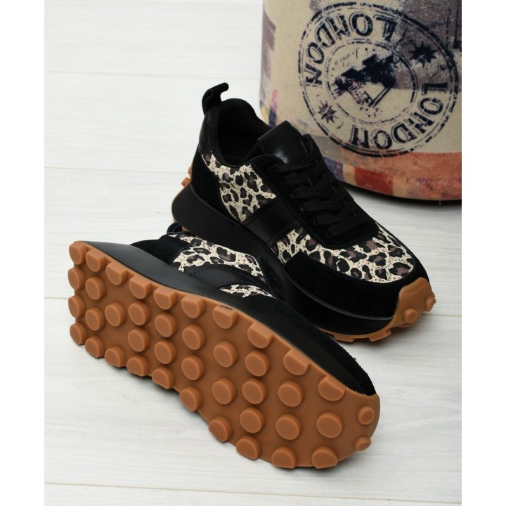 Sneakersy damskie Vinceza 66793 Czarne