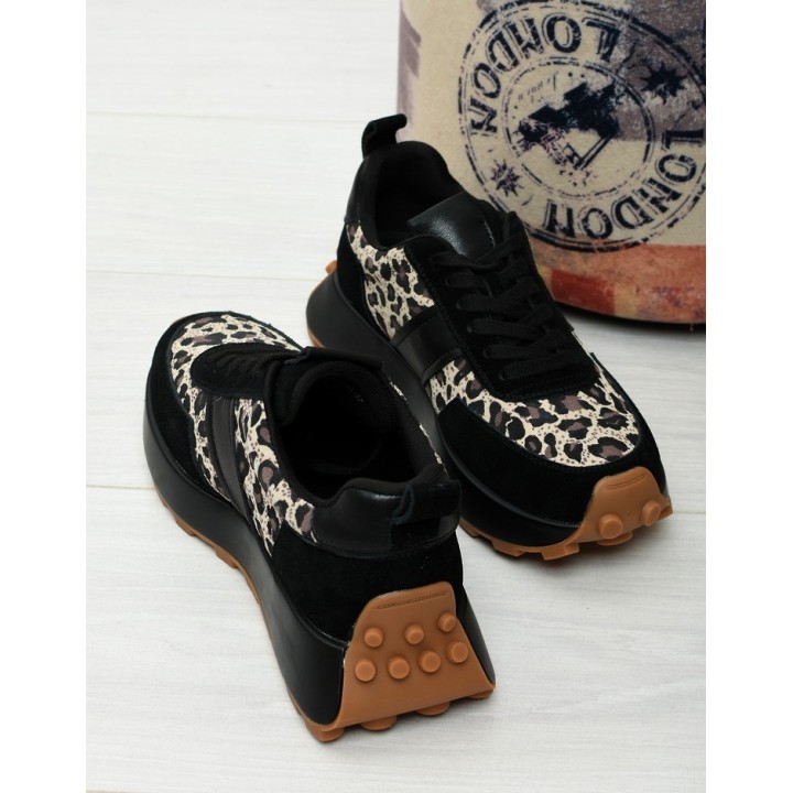 Sneakersy damskie Vinceza 66793 Czarne