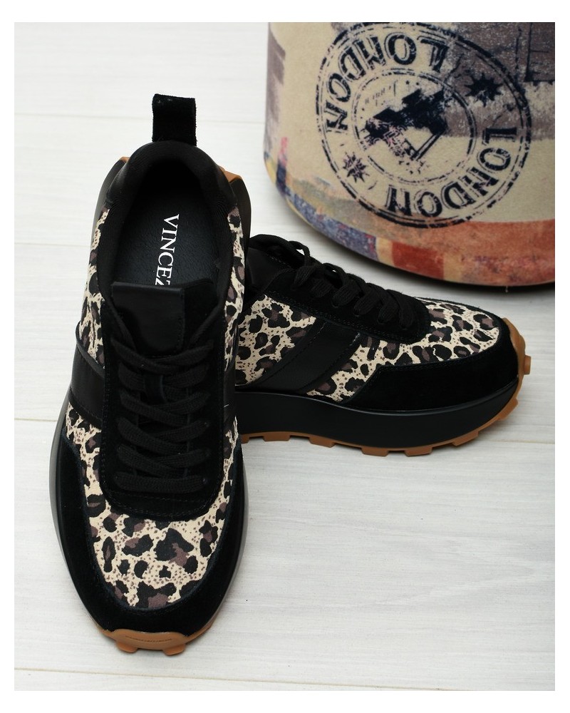 Sneakersy damskie Vinceza 66793 Czarne