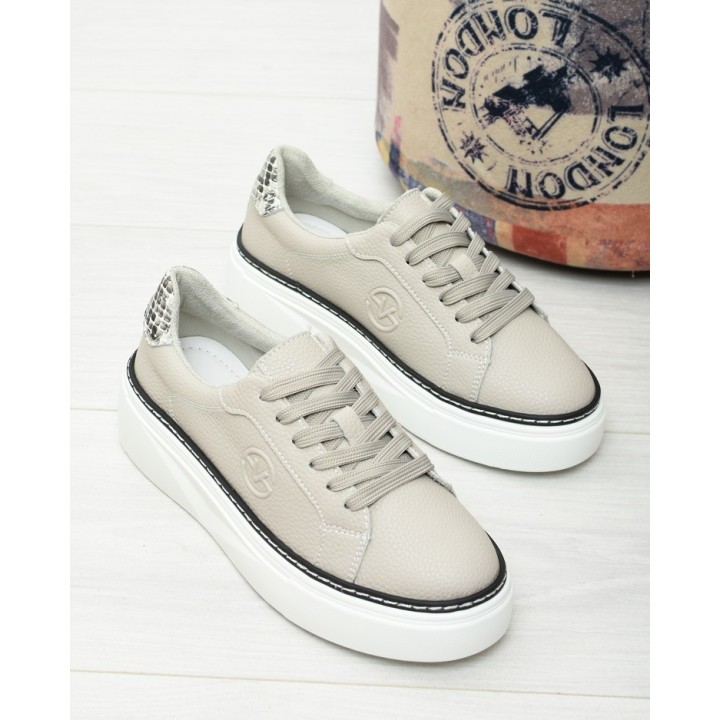Sneakersy damskie Vinceza 79564 Szare