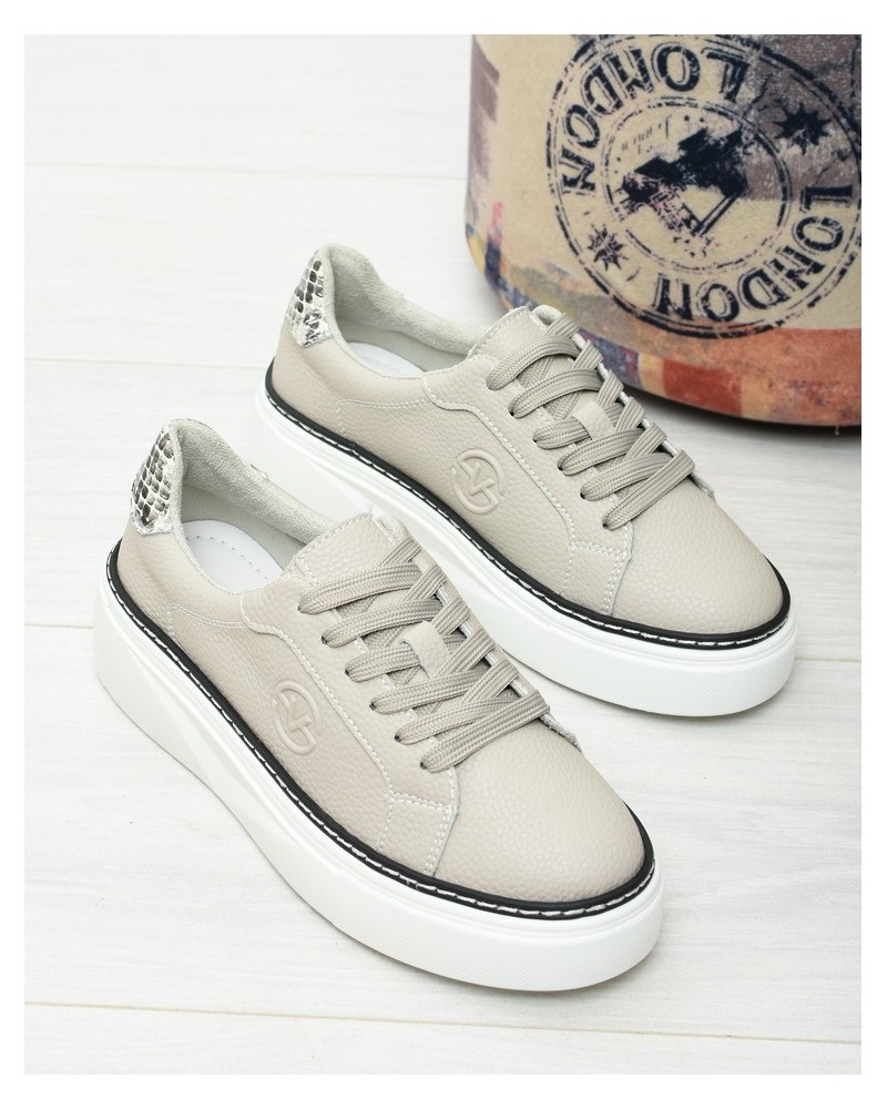 Sneakersy damskie Vinceza 79564 Szare