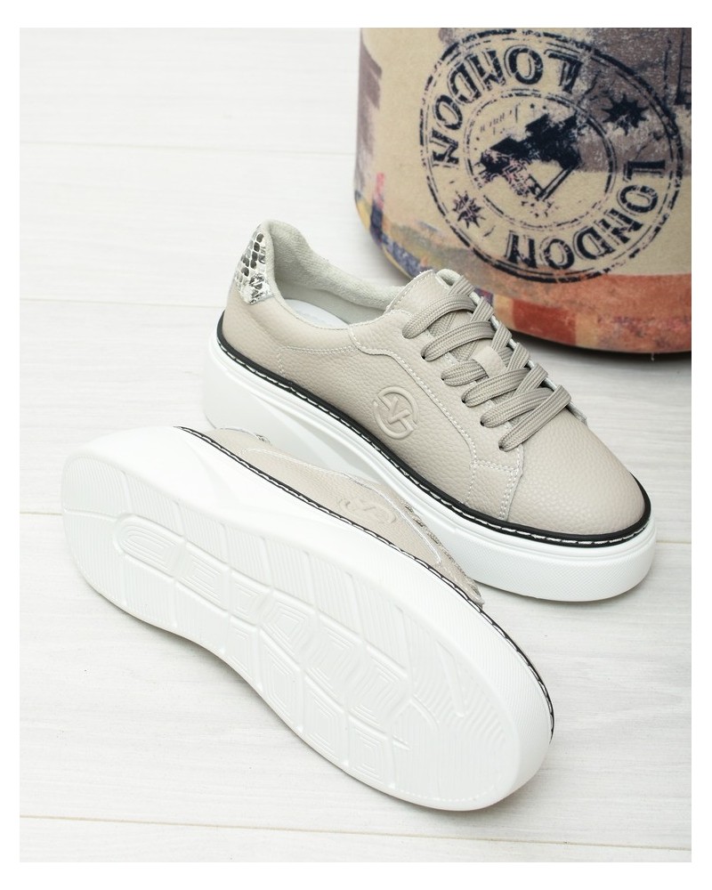 Sneakersy damskie Vinceza 79564 Szare