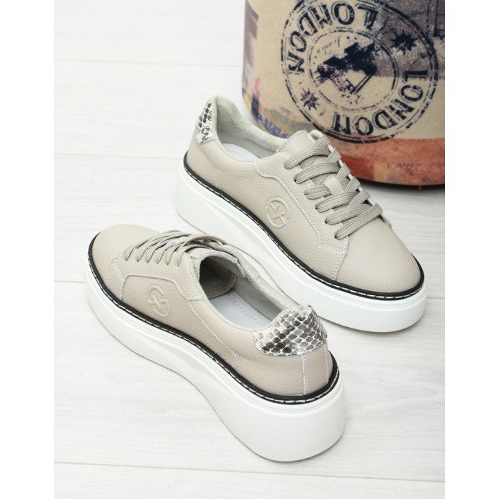 Sneakersy damskie Vinceza 79564 Szare