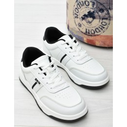 Buty sportowe męskie Big Star RR174263 Biało - Czarne