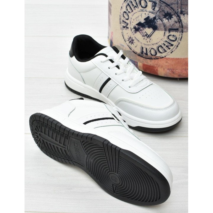 Buty sportowe męskie Big Star RR174263 Biało - Czarne