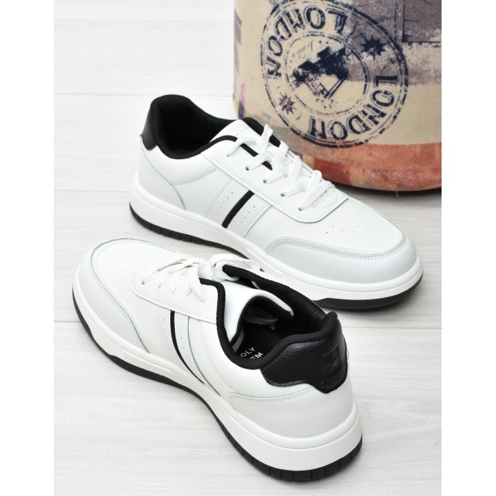 Buty sportowe męskie Big Star RR174263 Biało - Czarne
