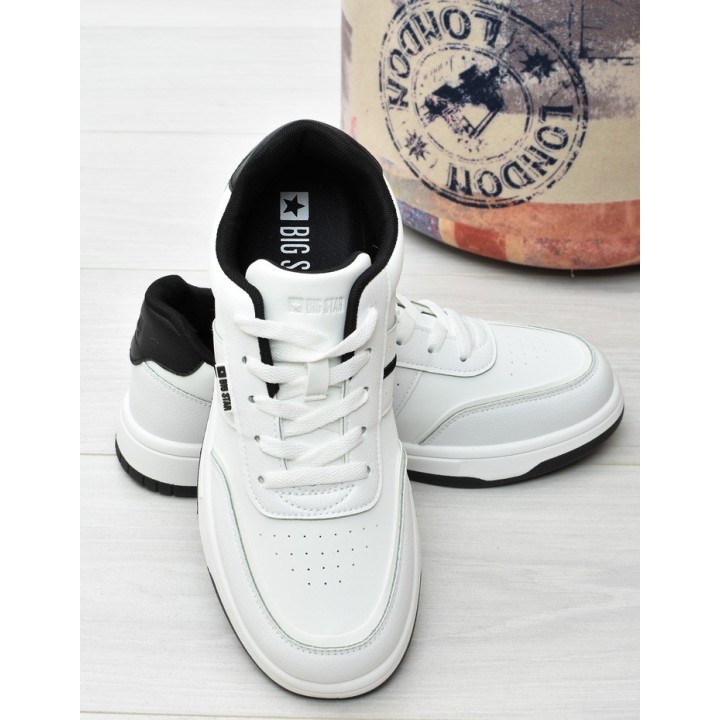 Buty sportowe męskie Big Star RR174263 Biało - Czarne