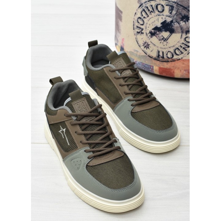 Buty męskie Big Star RR174547 Khaki