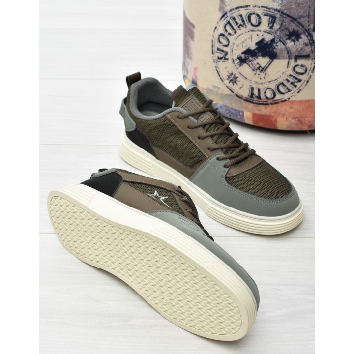 Buty męskie Big Star RR174547 Khaki
