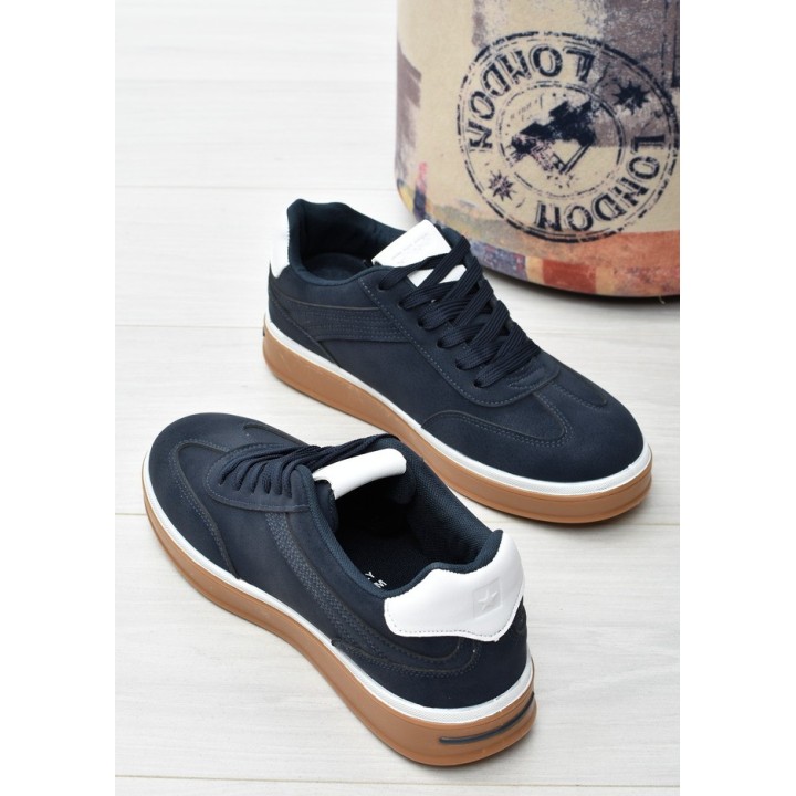 Buty męskie Big Star SS174021 Granatowe