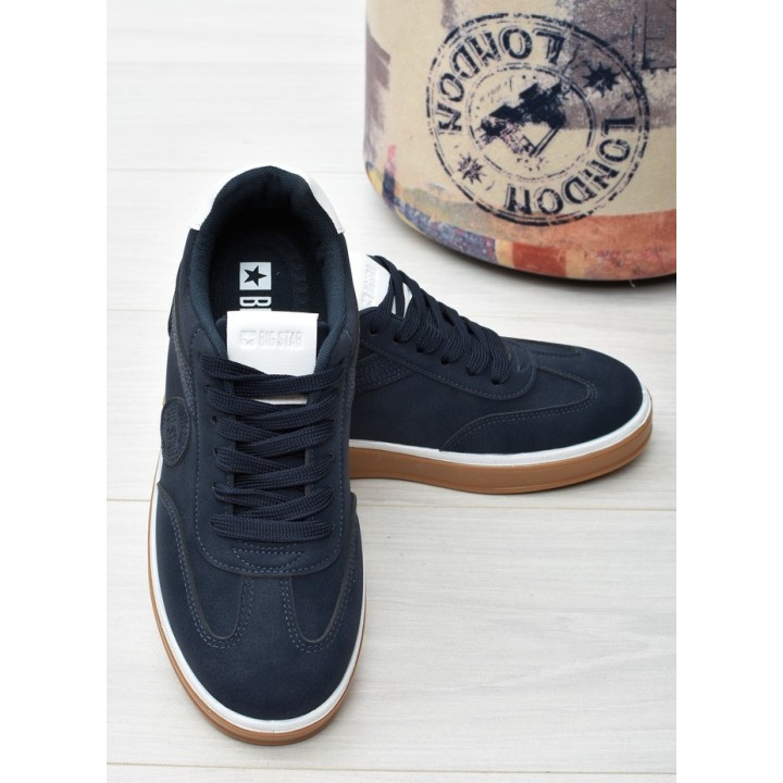 Buty męskie Big Star SS174021 Granatowe