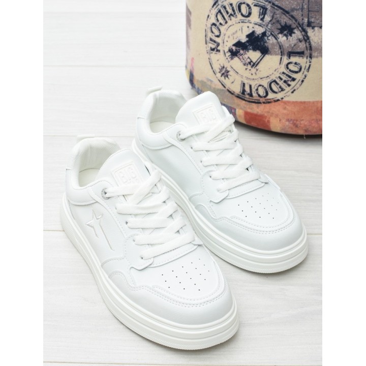 Buty męskie Big Star RR174571 Białe
