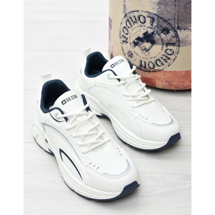 Buty męskie Big Star SS174284 Białe