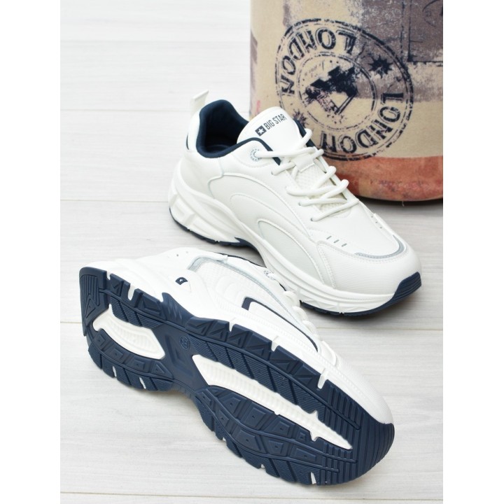 Buty męskie Big Star SS174284 Białe