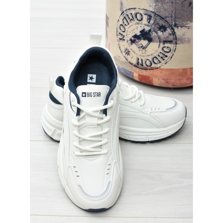 Buty męskie Big Star SS174284 Białe