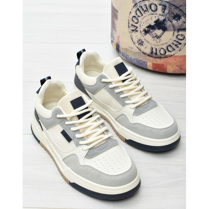 Buty męskie Big Star RR174605 Szare
