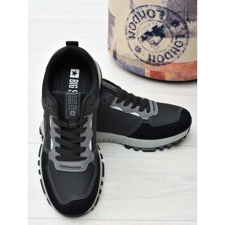 Buty męskie Big Star SS174062 Czarne