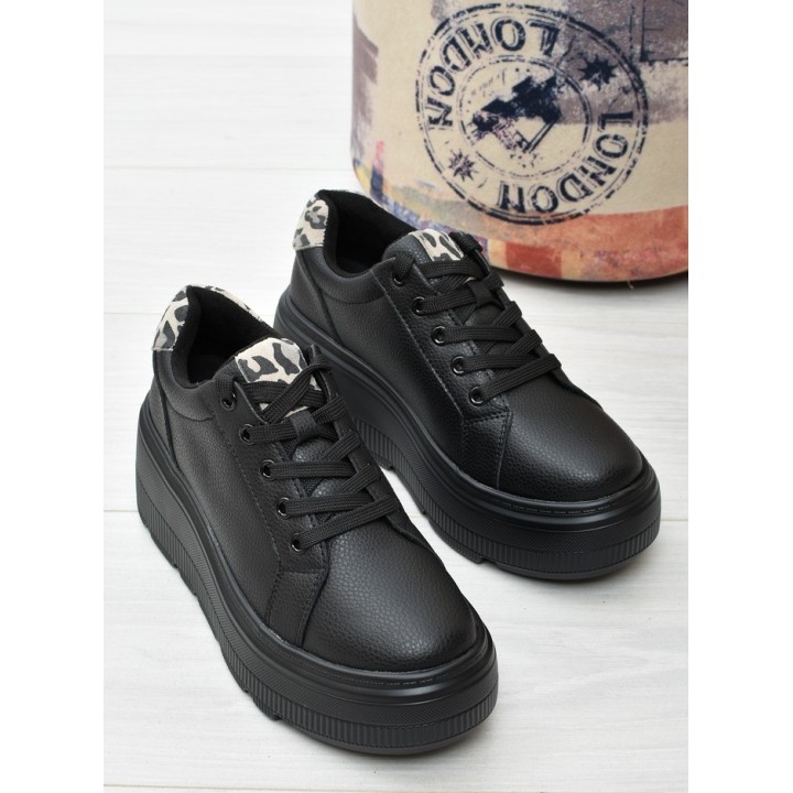 Półbuty damskie Vinceza 89144 Czarne
