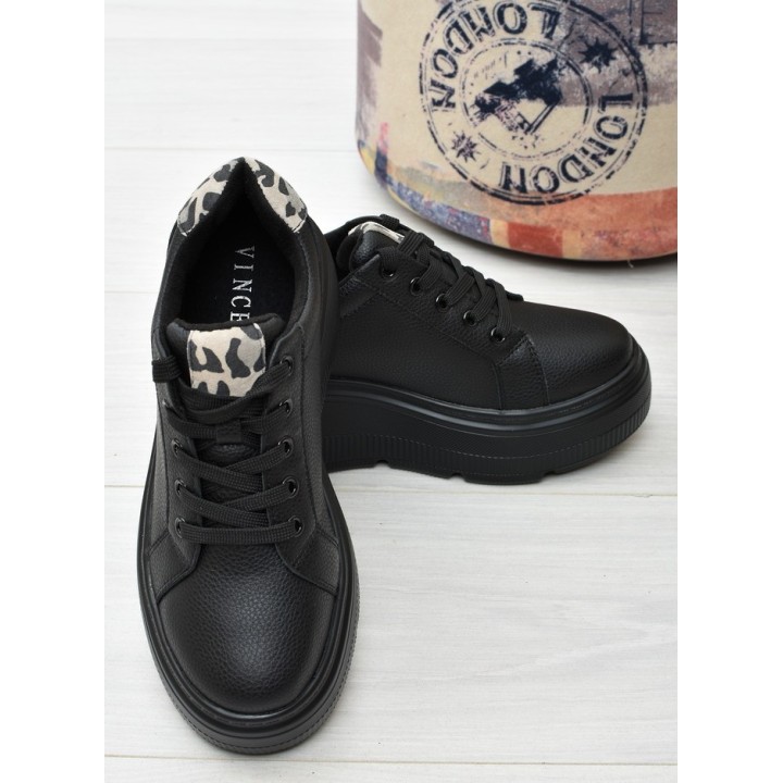 Półbuty damskie Vinceza 89144 Czarne