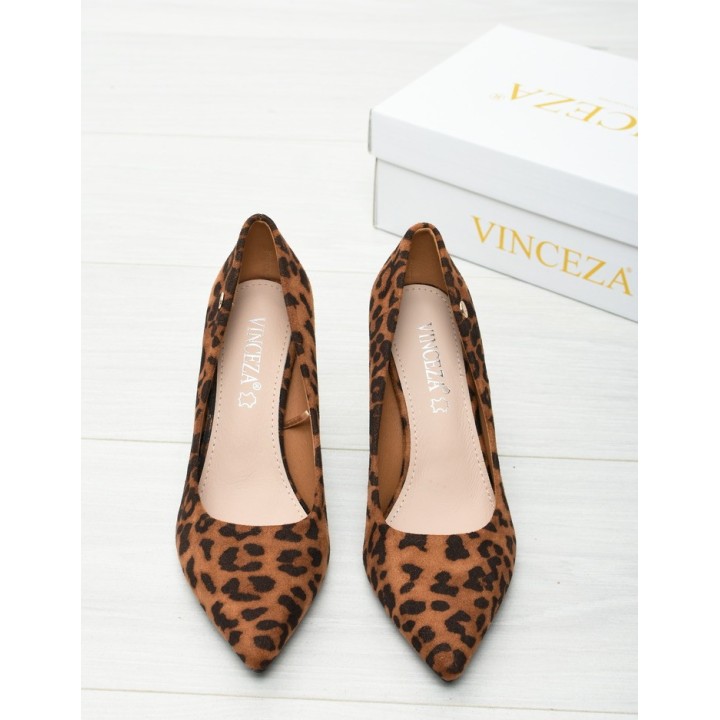 Szpilki damskie Vinceza 62264 Leopard