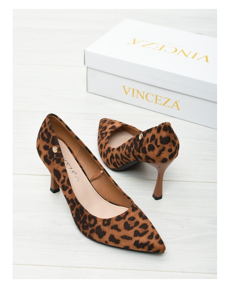 Szpilki damskie Vinceza 62264 Leopard
