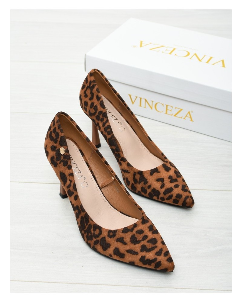 Szpilki damskie Vinceza 62264 Leopard