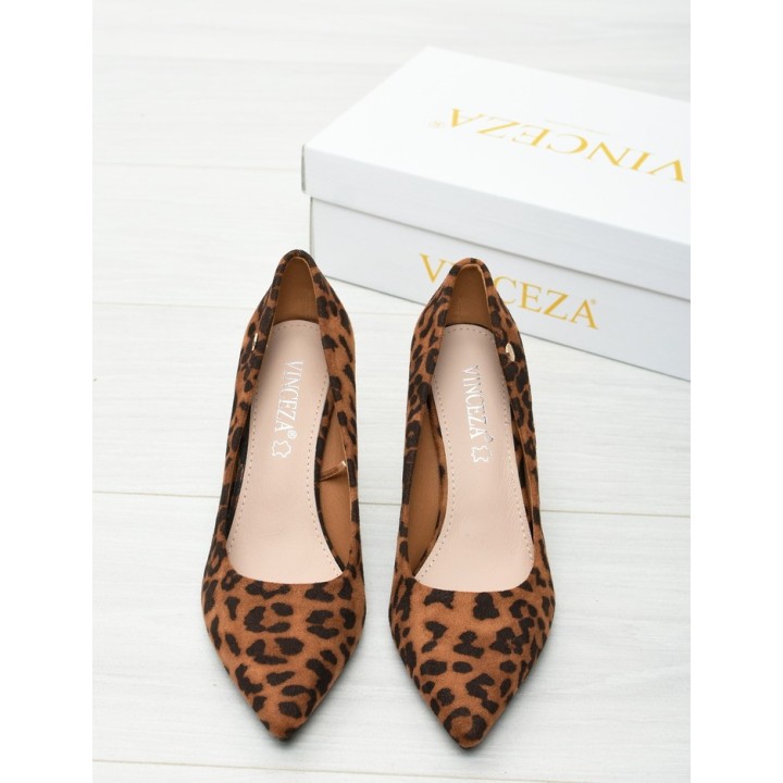 Szpilki damskie Vinceza 62264 Leopard