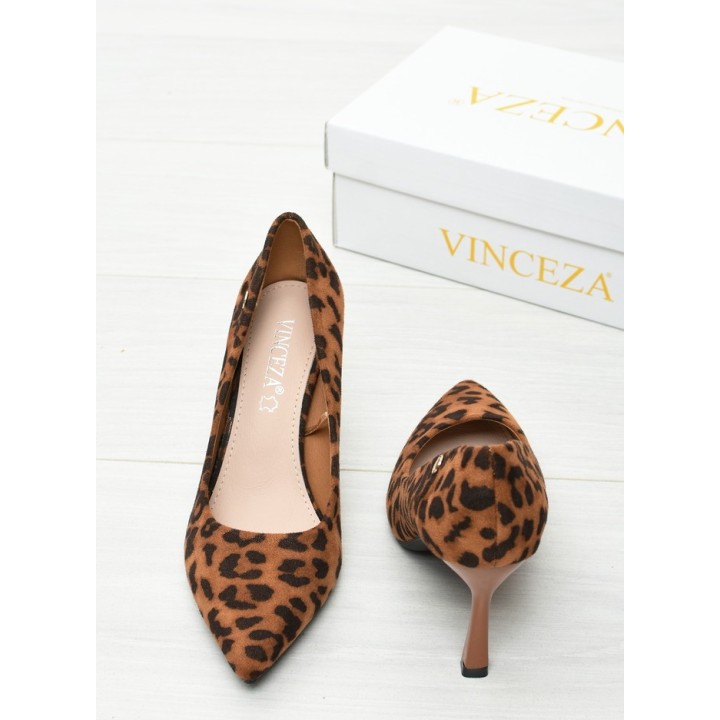 Szpilki damskie Vinceza 62264 Leopard