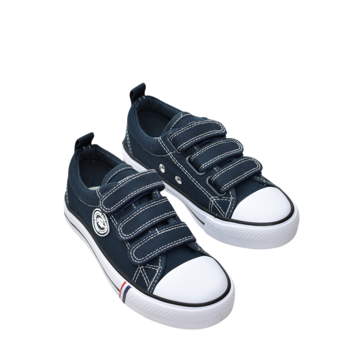 Trampki dziecięce American LH33/23 Granat/Biały