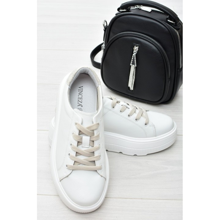 Sneakersy damskie Vinceza 79579 Białe