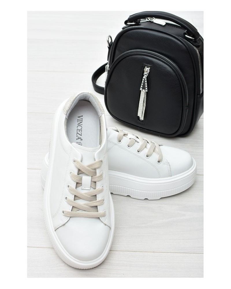 Sneakersy damskie Vinceza 79579 Białe