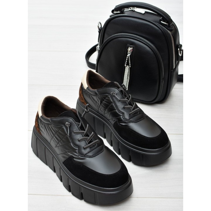 Sneakersy damskie Vinceza 58565 Czarne
