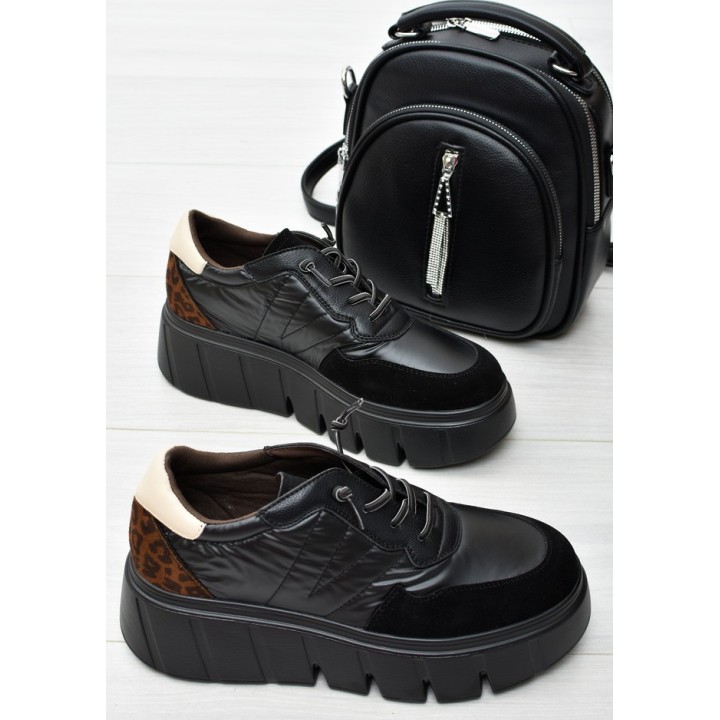 Sneakersy damskie Vinceza 58565 Czarne